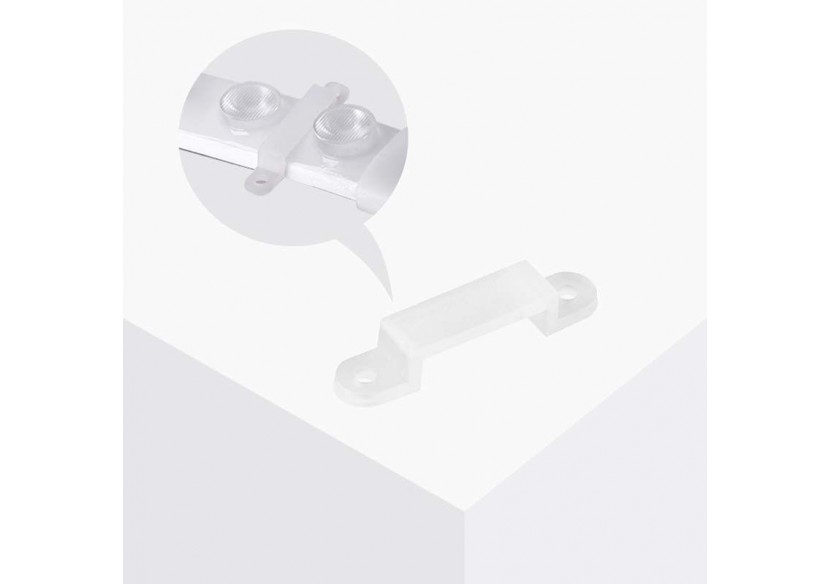 Clip en silicone pour Lèche-mur flexible - B1939-G - Barcelona LED Clip en silicone pour Lèche-mur flexible - B1939-G - Barcelona LED