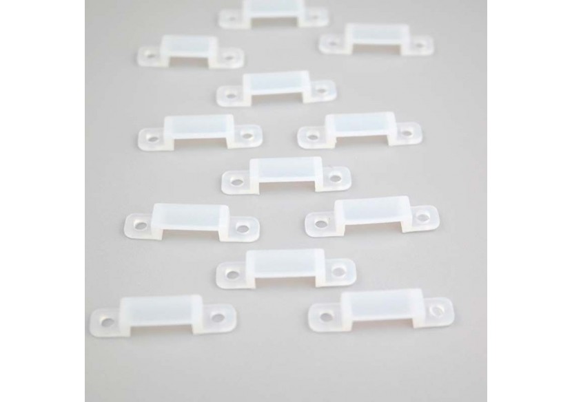 Clip en silicone pour Lèche-mur flexible - B1939-G - Barcelona LED Clip en silicone pour Lèche-mur flexible - B1939-G - Barcelona LED