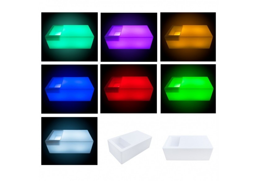 Table lumineuse LED RGBW rechargeable avec refroidisseur-24W-IP67 - MU5007 - Barcelona LED