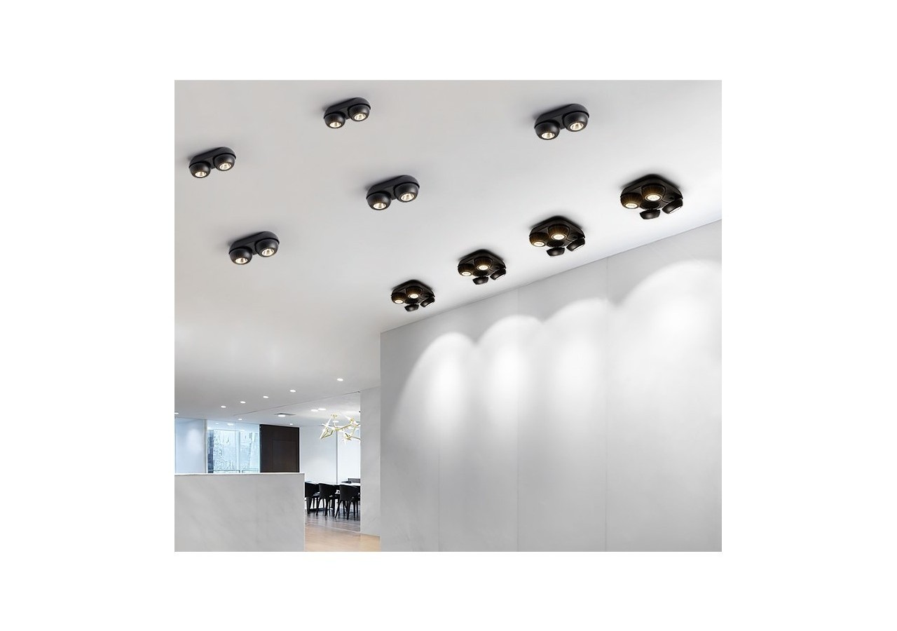 Applique LED 2 spots "Look- 2" ​​18W - L252-N - Barcelona LED