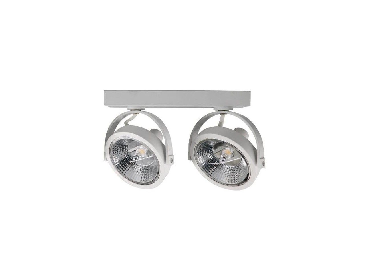 Plafonnier "IRIS-2 " 2 x AR111 GU10 - L302-B - Barcelona LED