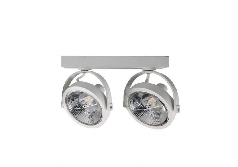 Plafonnier "IRIS-2 " 2 x AR111 GU10 - L302-B - Barcelona LED
