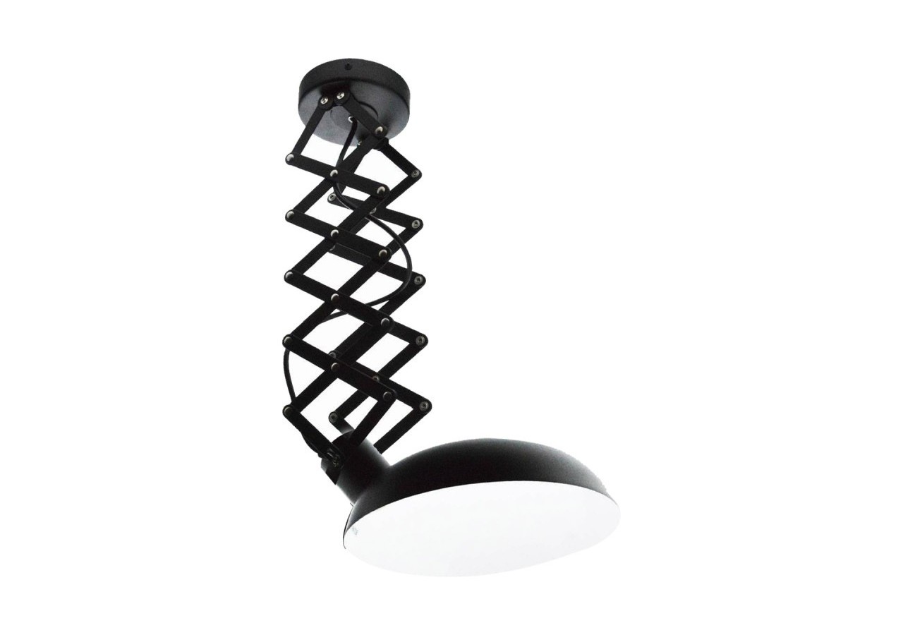 Plafonnier vintage industriel avec bras ciseaux "Sherlock" - L3034-N - Barcelona LED