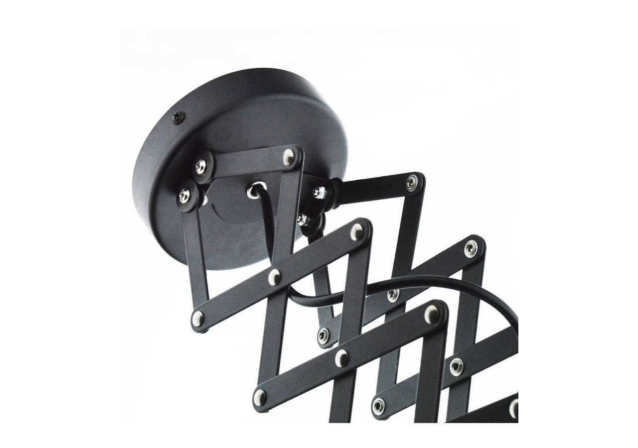 Plafonnier vintage industriel avec bras ciseaux "Sherlock" - L3034-N - Barcelona LED