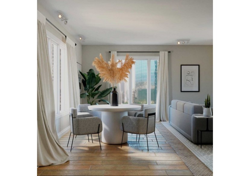 Plafonnier "IRIS-3 " 3x AR111 GU10 - L303-B - Barcelona LED