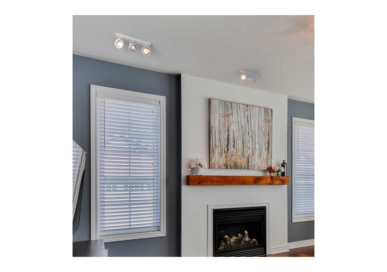 Plafonnier "IRIS-3 " 3x AR111 GU10 - L303-B - Barcelona LED