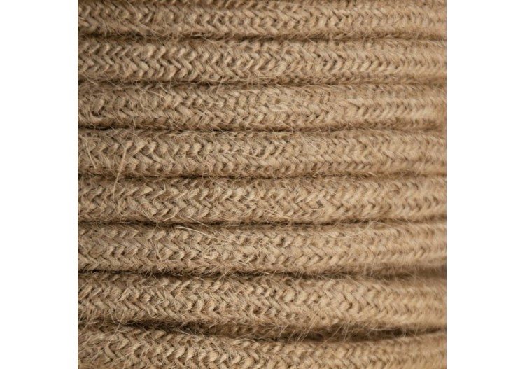 Câble électrique tissu 1 Lin-Vendu au mètre - LN001-LI - Barcelona LED 2