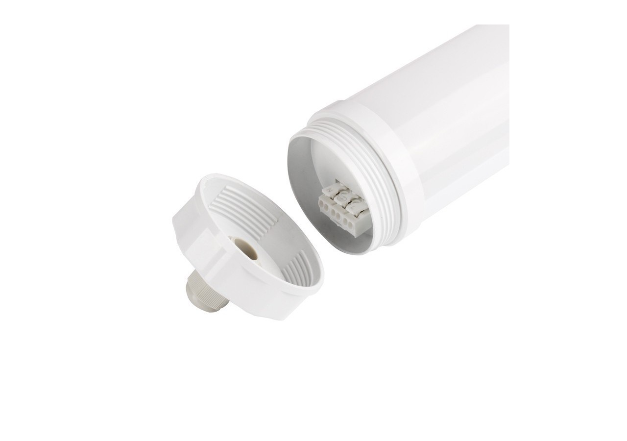 Réglette LED étanche tubulaire 30W IP68 120cm pour fermes - B8490-120BC - Barcelona LED