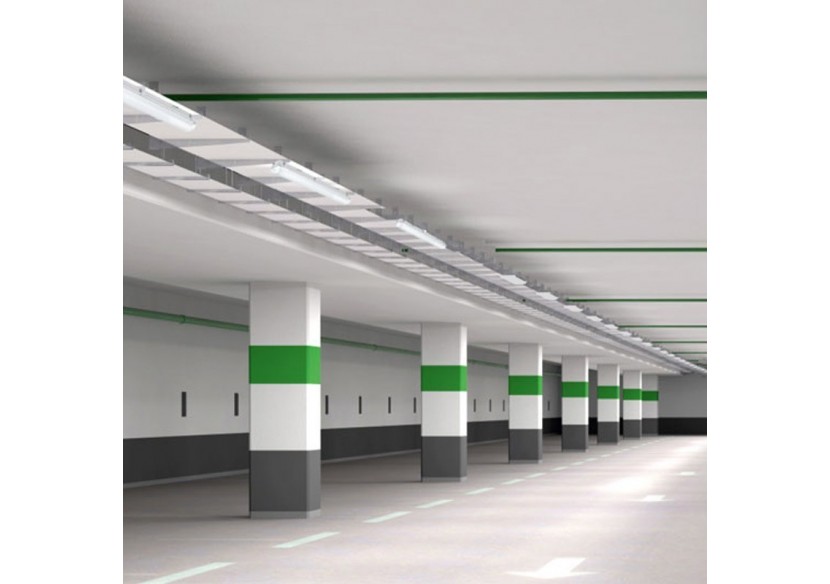 Réglette LED étanche tubulaire 30W IP68 120cm pour fermes - B8490-120BC - Barcelona LED