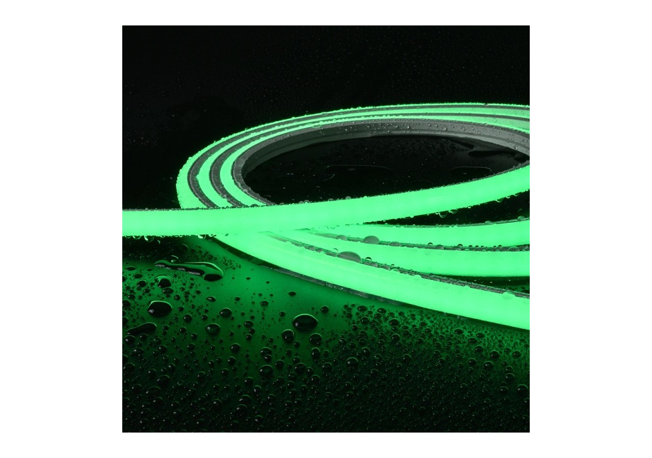 Néon LED flexible 24V DC-10X10mm-5m-IP67-14W/m-À courbure verticale - B3370-VE - Barcelona LED