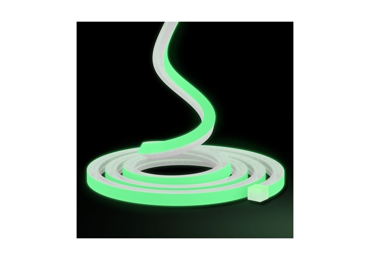 Néon LED flexible 24V DC-10X10mm-5m-IP67-14W/m-À courbure verticale - B3370-VE - Barcelona LED