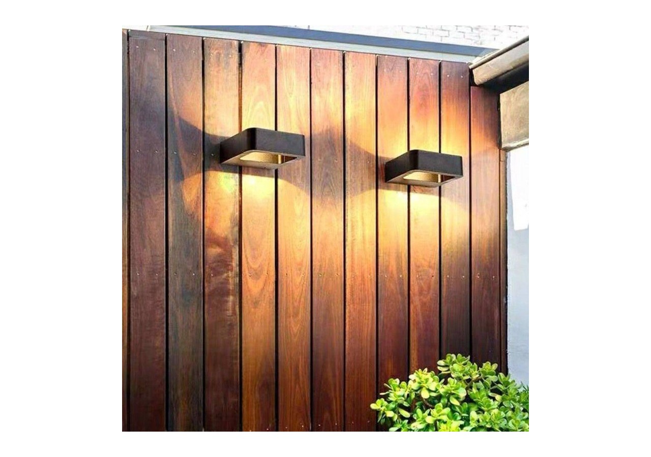 Applique LED murale "Kurrt" 7W IP65 - LN1513-N-BC - Barcelona LED