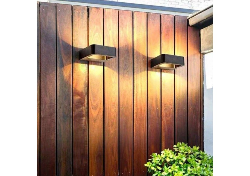 Applique LED murale "Kurrt" 7W IP65 - LN1513-N-BC - Barcelona LED