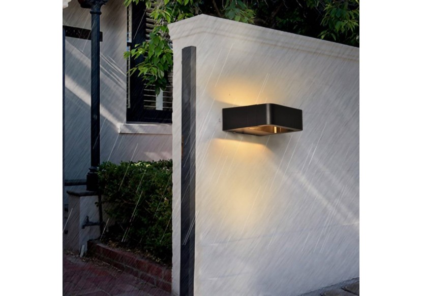 Applique LED murale "Kurrt" 7W IP65 - LN1513-N-BC - Barcelona LED