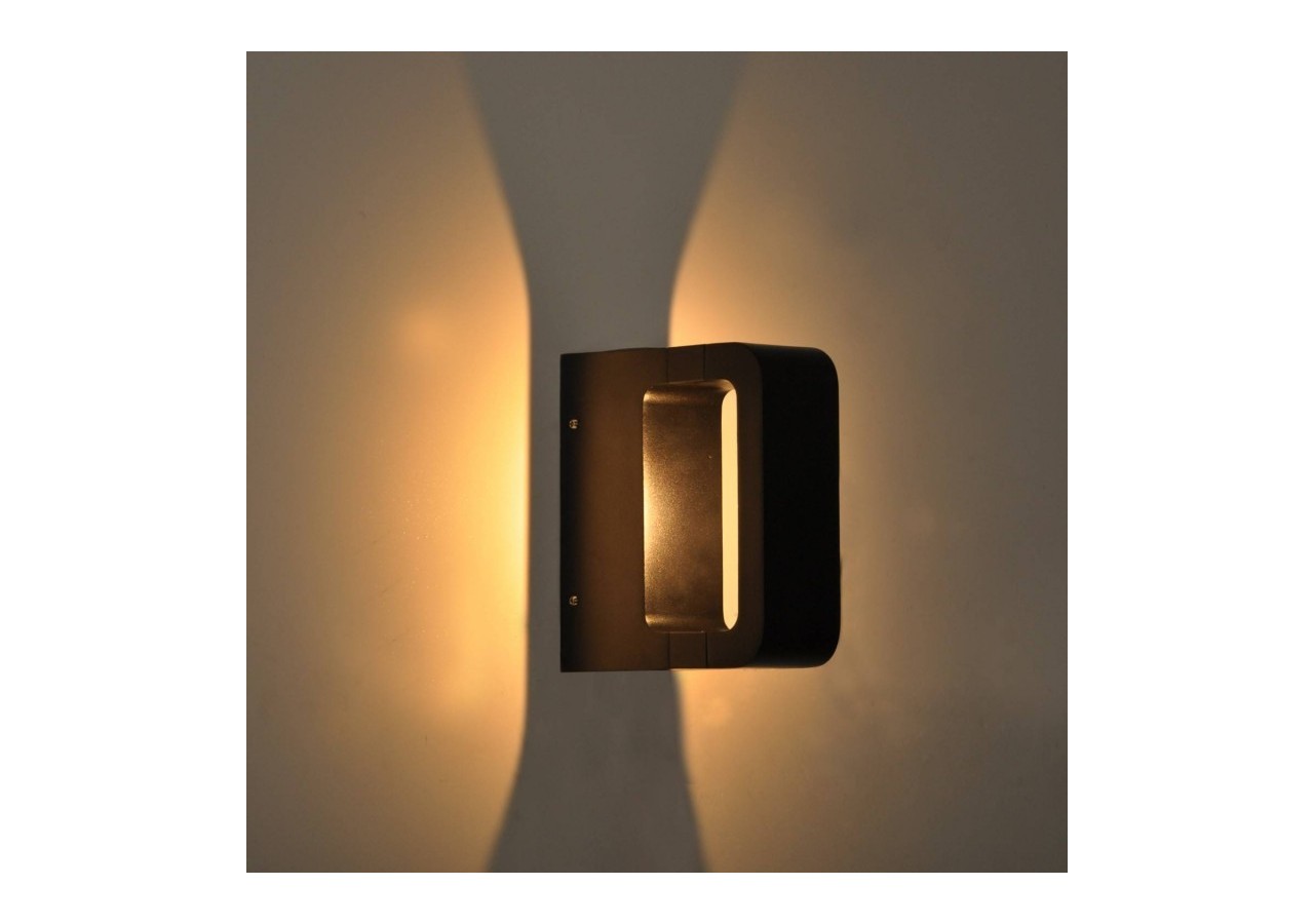 Applique LED murale "Kurrt" 7W IP65 - LN1513-N-BC - Barcelona LED