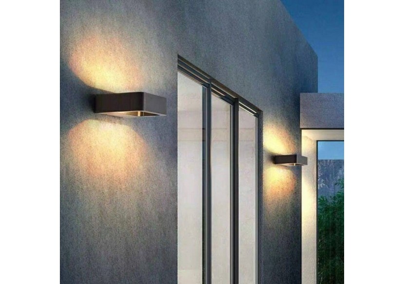 Applique LED murale "Kurrt" 7W IP65 - LN1513-N-BC - Barcelona LED