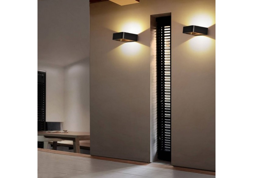 Applique LED murale "Kurrt" 7W IP65 - LN1513-N-BC - Barcelona LED