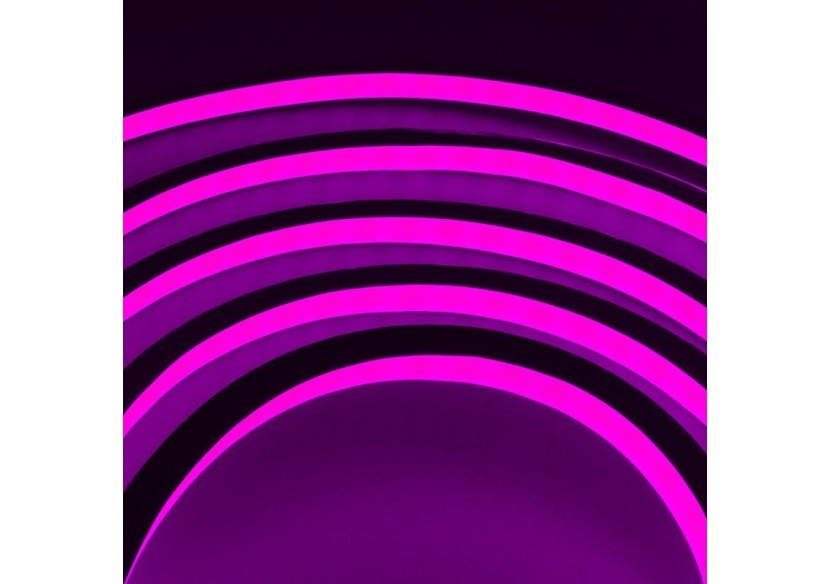 Néon LED flexible RGB 24V DC-10x10mm-5m-IP67-14W/m-À courbure verticale - B3370-RGB - Barcelona LED