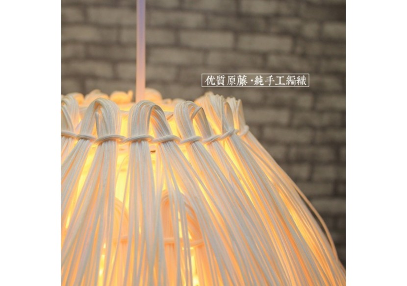 Suspension en Osier "Tina" E27 - LM151 - Barcelona LED