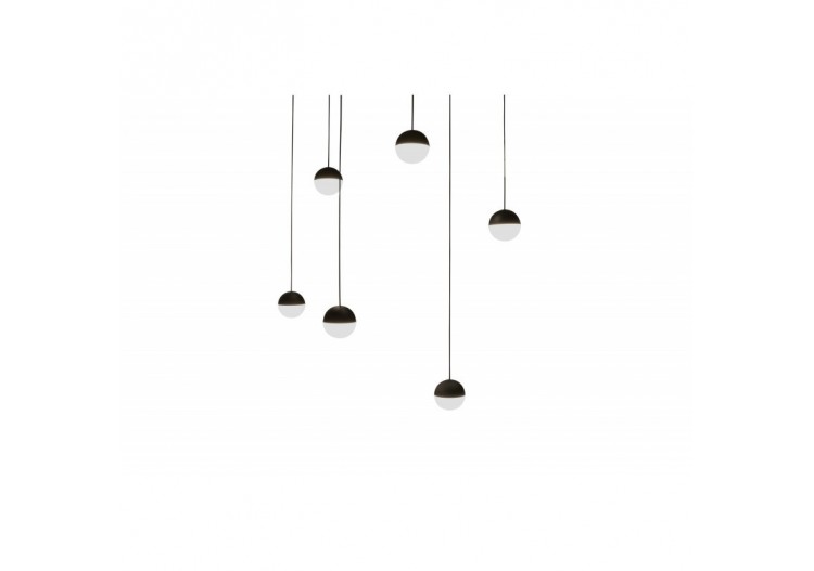 Suspension LED design Orbit 6x8W (48W) - LN4028-N - Barcelona LED 2