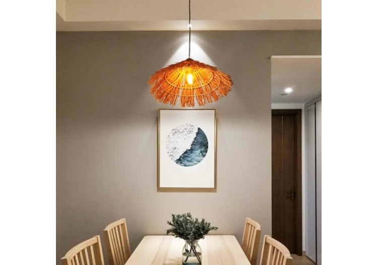 Suspension en osier "Hanoi" - LM152 - Barcelona LED