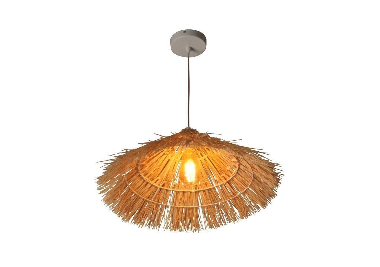Suspension en osier "Hanoi" - LM152 - Barcelona LED