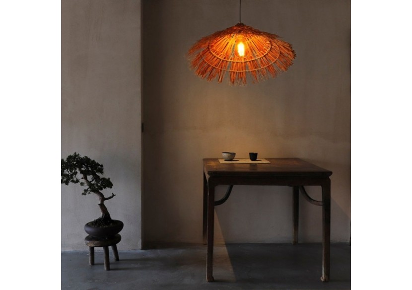 Suspension en osier "Hanoi" - LM152 - Barcelona LED