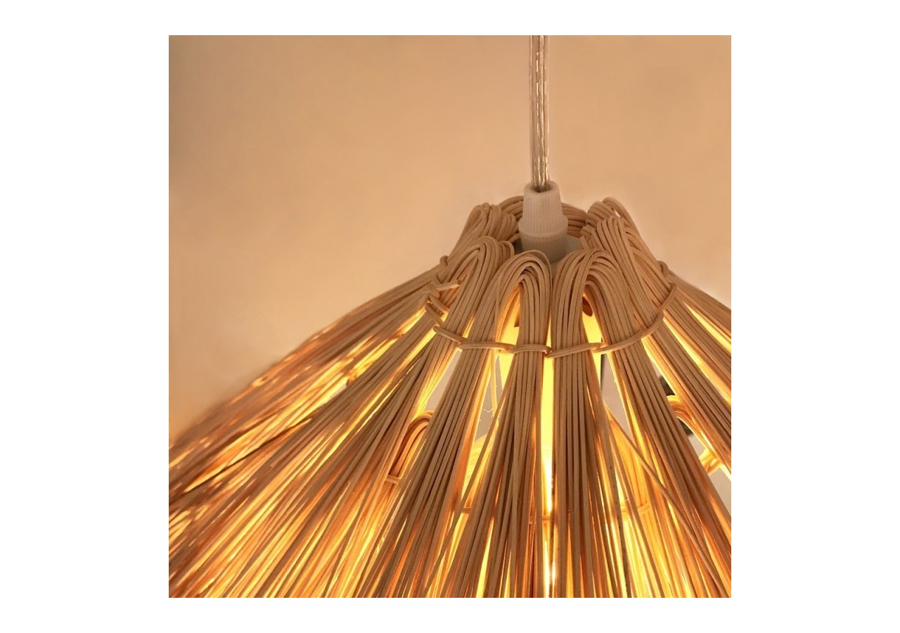 Suspension en osier "Hanoi" - LM152 - Barcelona LED