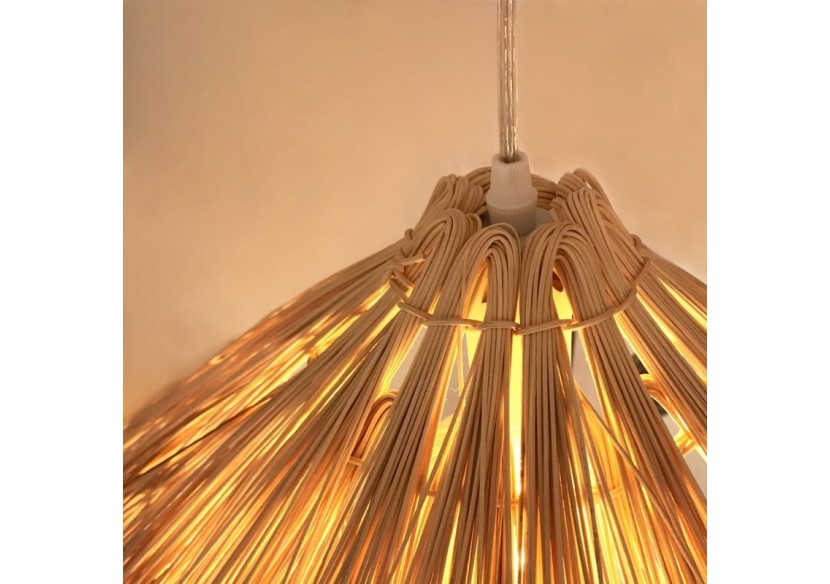 Suspension en osier "Hanoi" - LM152 - Barcelona LED