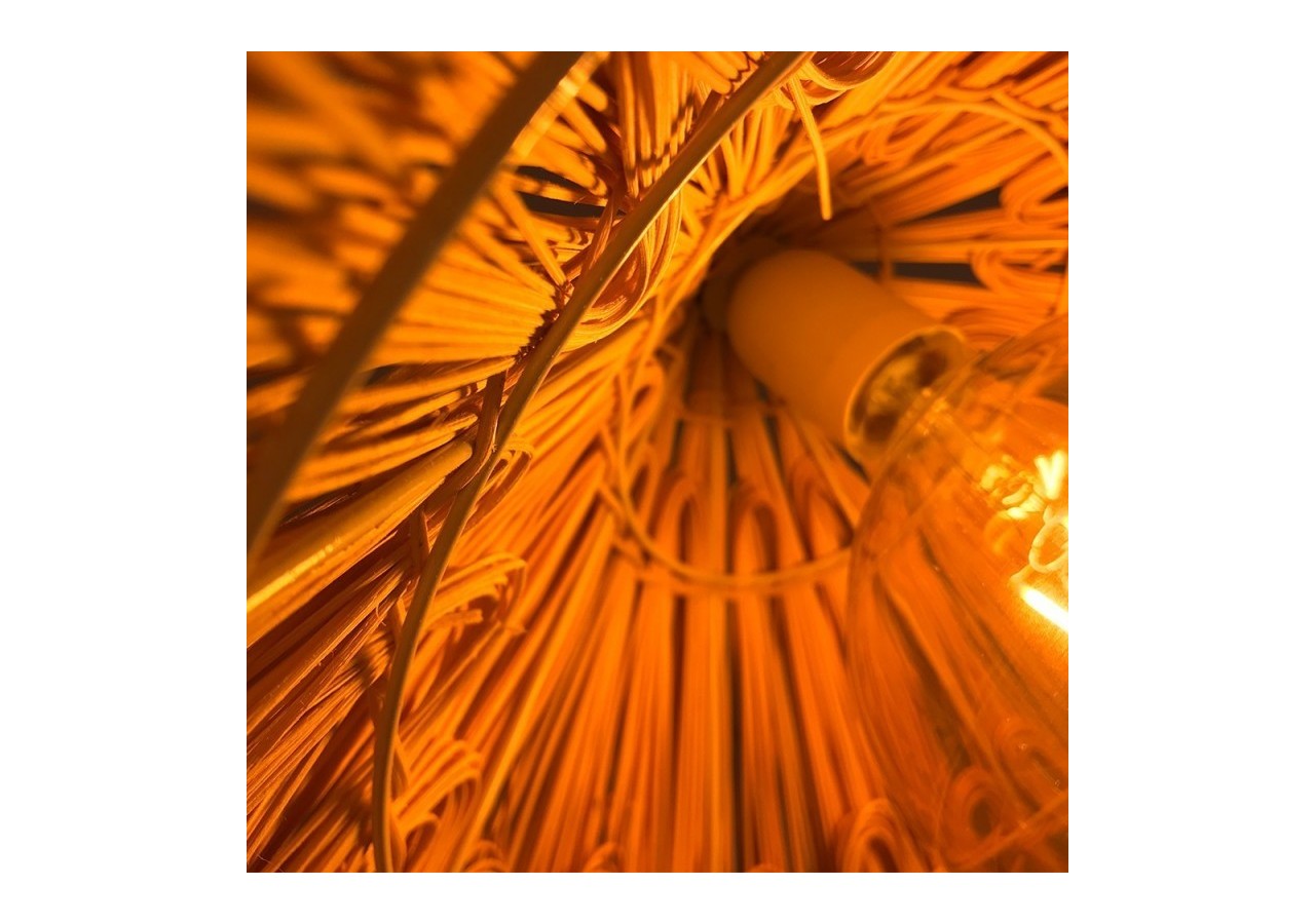 Suspension en osier "Hanoi" - LM152 - Barcelona LED