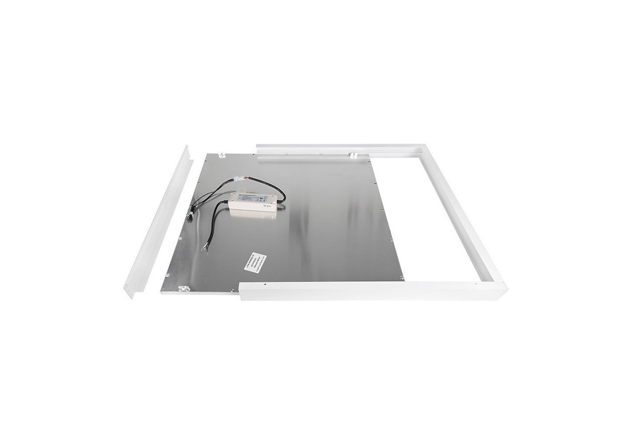 Cadre pour pose en applique pour panneau LED 60x120 Blanc - B4271-120x60 - Barcelona LED