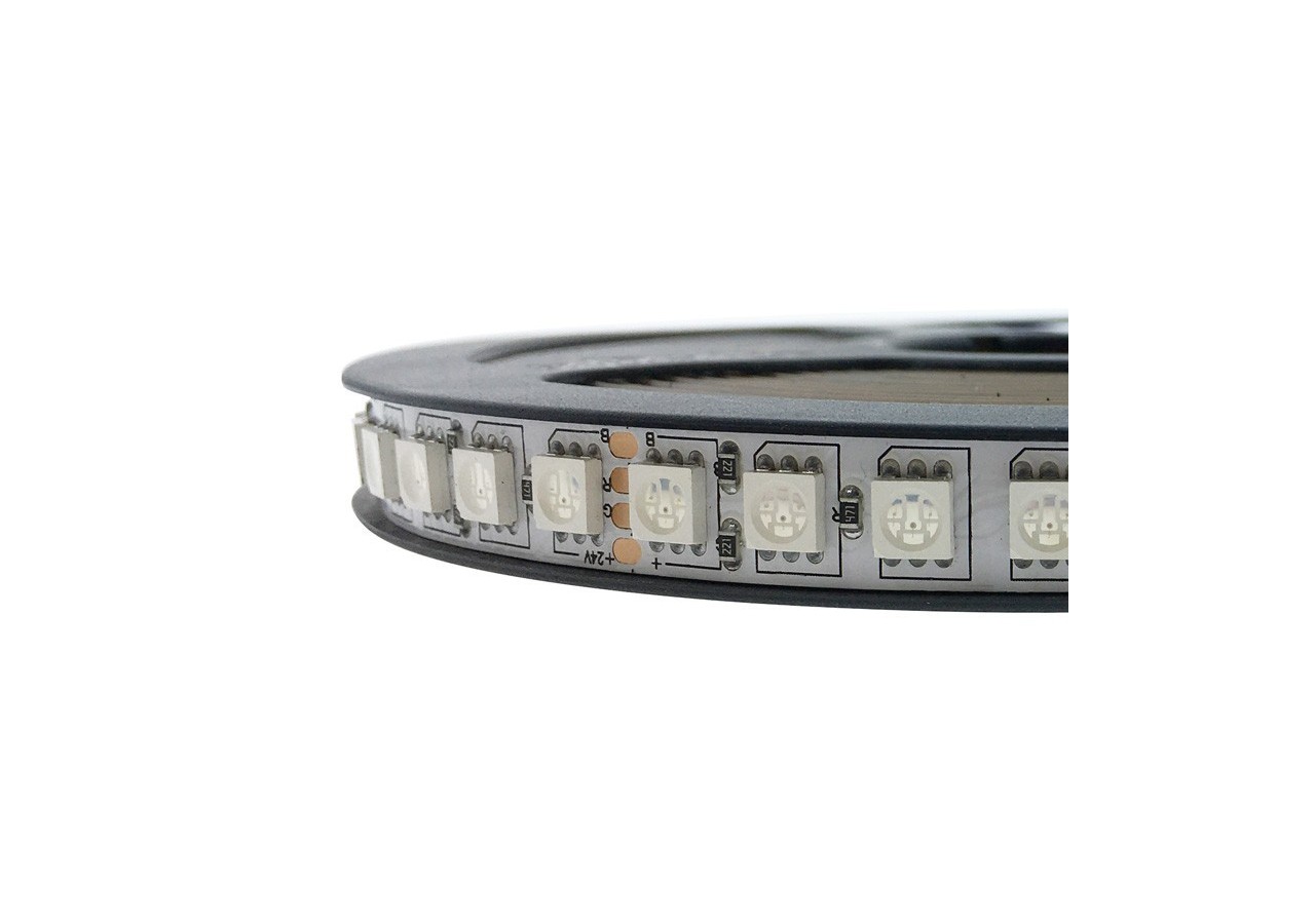 Ruban LED RGB 24V DC 100W 10mm IP20-Bobine 5m - B1558RGB - Barcelona LED