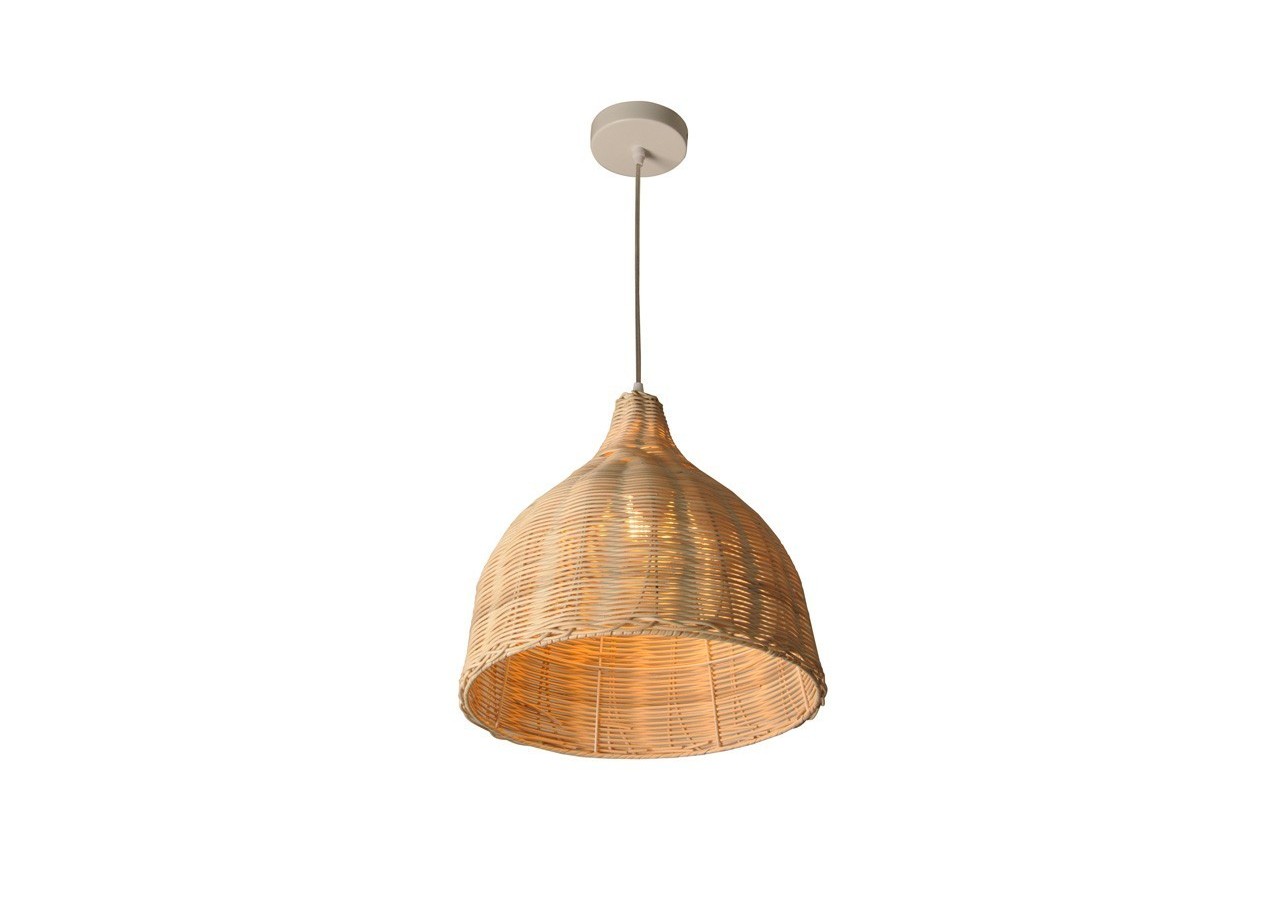 Suspension en osier "SASKI" - LM153 - Barcelona LED