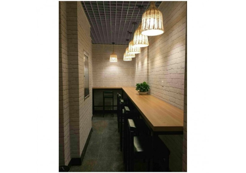 Suspension en osier "SASKI" - LM153 - Barcelona LED