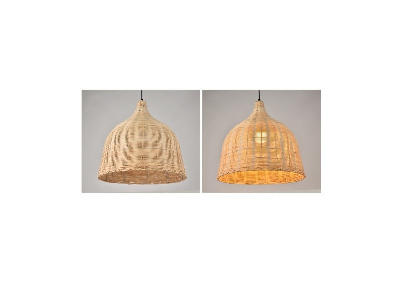 Suspension en osier "SASKI" - LM153 - Barcelona LED