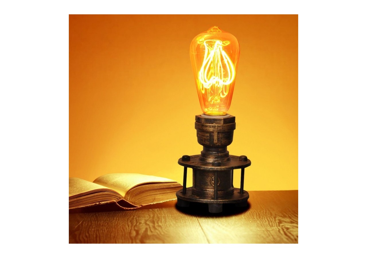 Lampe de table "Bronce" E27 - LV416 - Barcelona LED