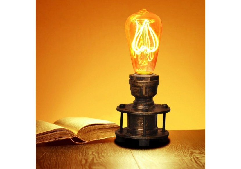 Lampe de table "Bronce" E27 - LV416 - Barcelona LED