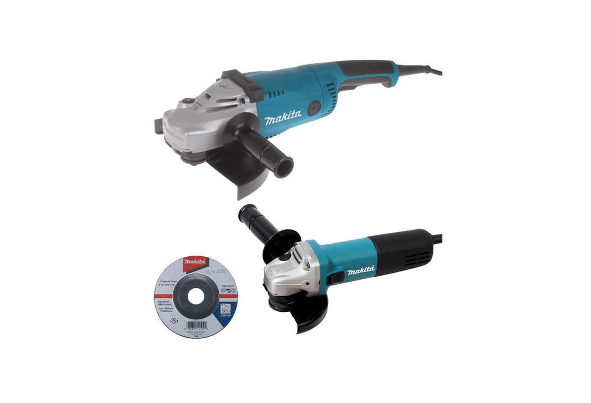 Lot de 2 meuleuses - Makita : Confort'Mat