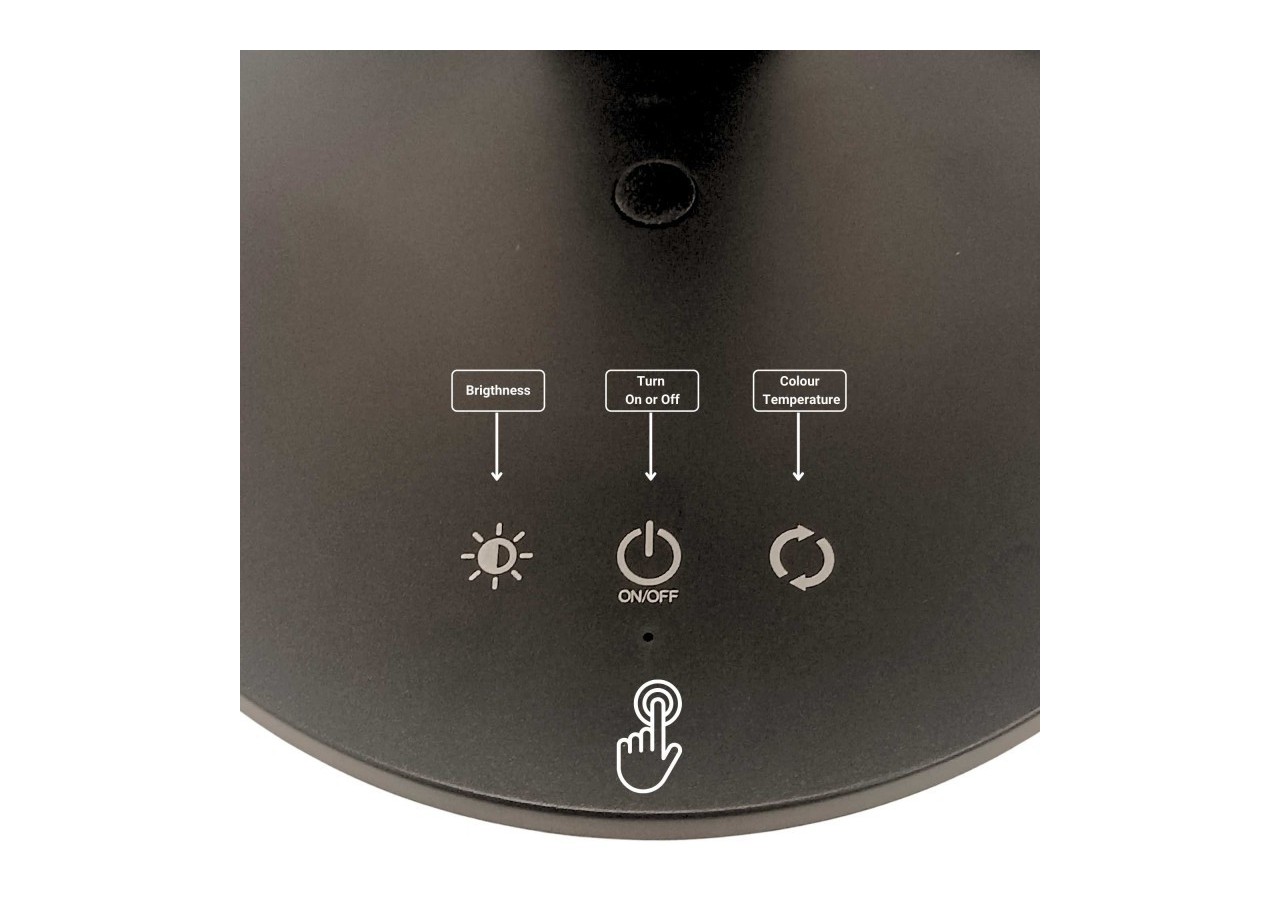 Lampe de bureau LED avec USB-Dimmable-CCT-4W - L1015-N - Barcelona LED