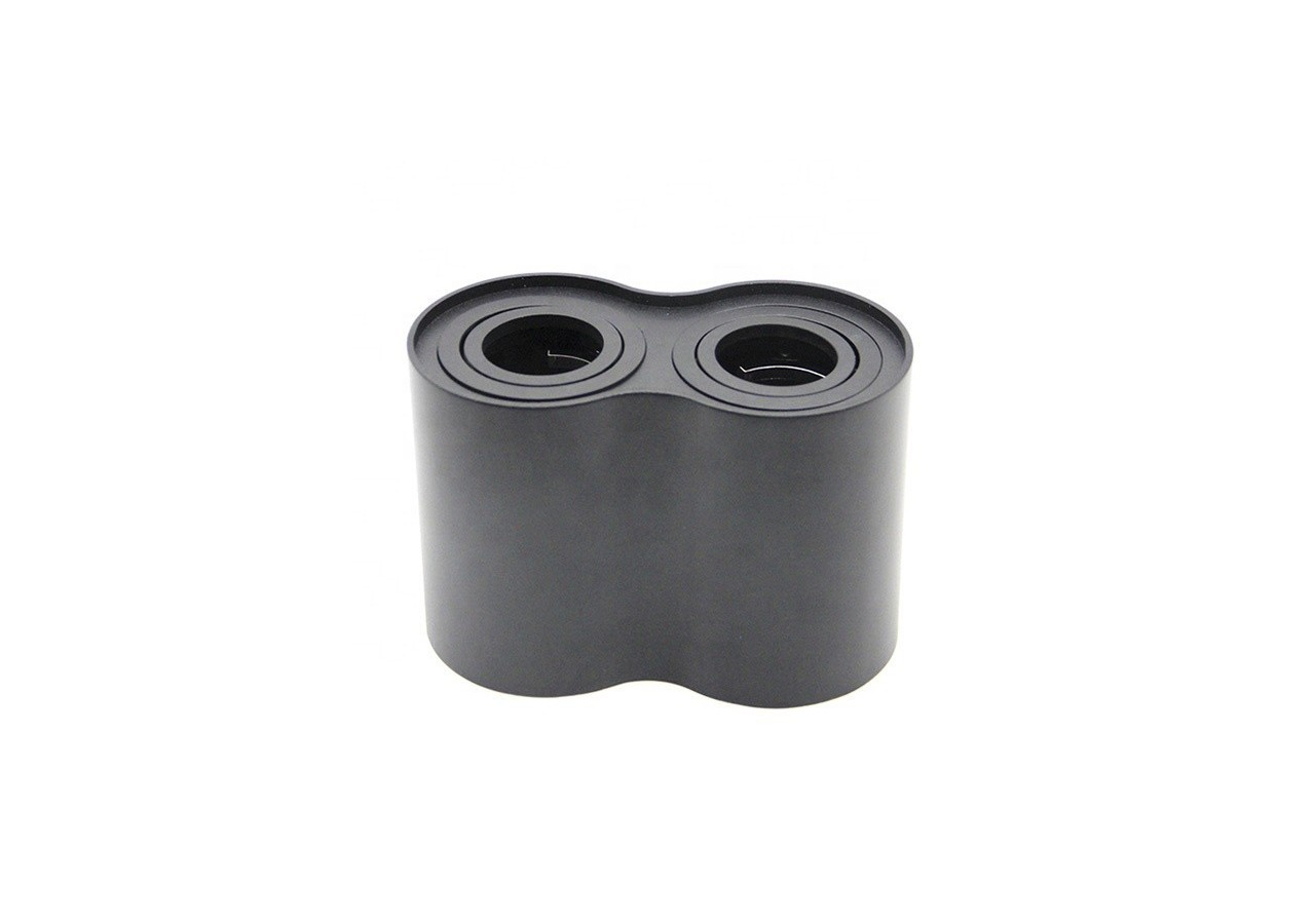 Applique plafond double en aluminium "TUB"-Orientable-2xGU10 - B997-N - Barcelona LED