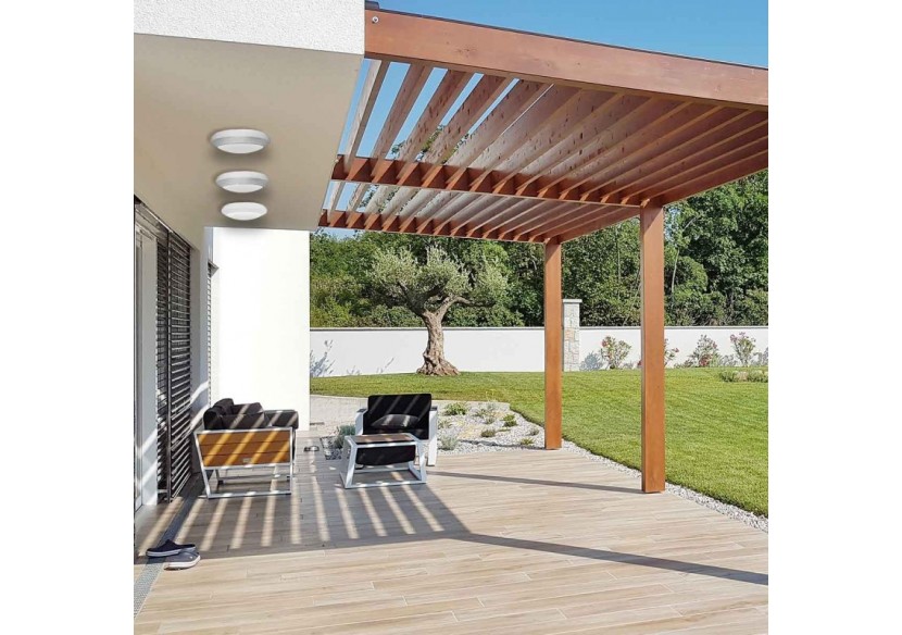 Applique ou plafonnier avec capteur FUMAGALLI BERTA E27 - 1B2.000.000.WYPS7 - Barcelona LED