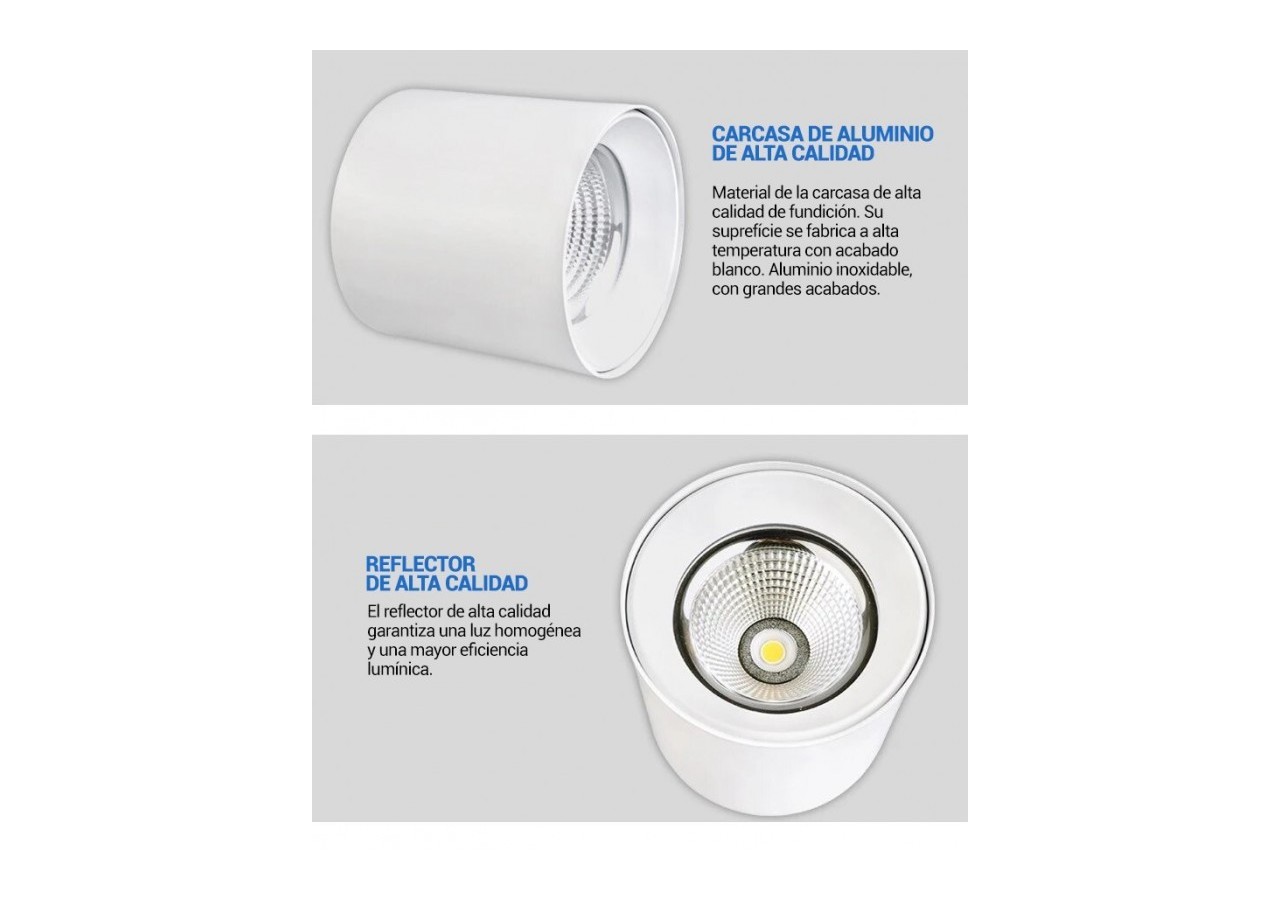 Plafonnier LED 40W "Sara" - B7750BF - Barcelona LED