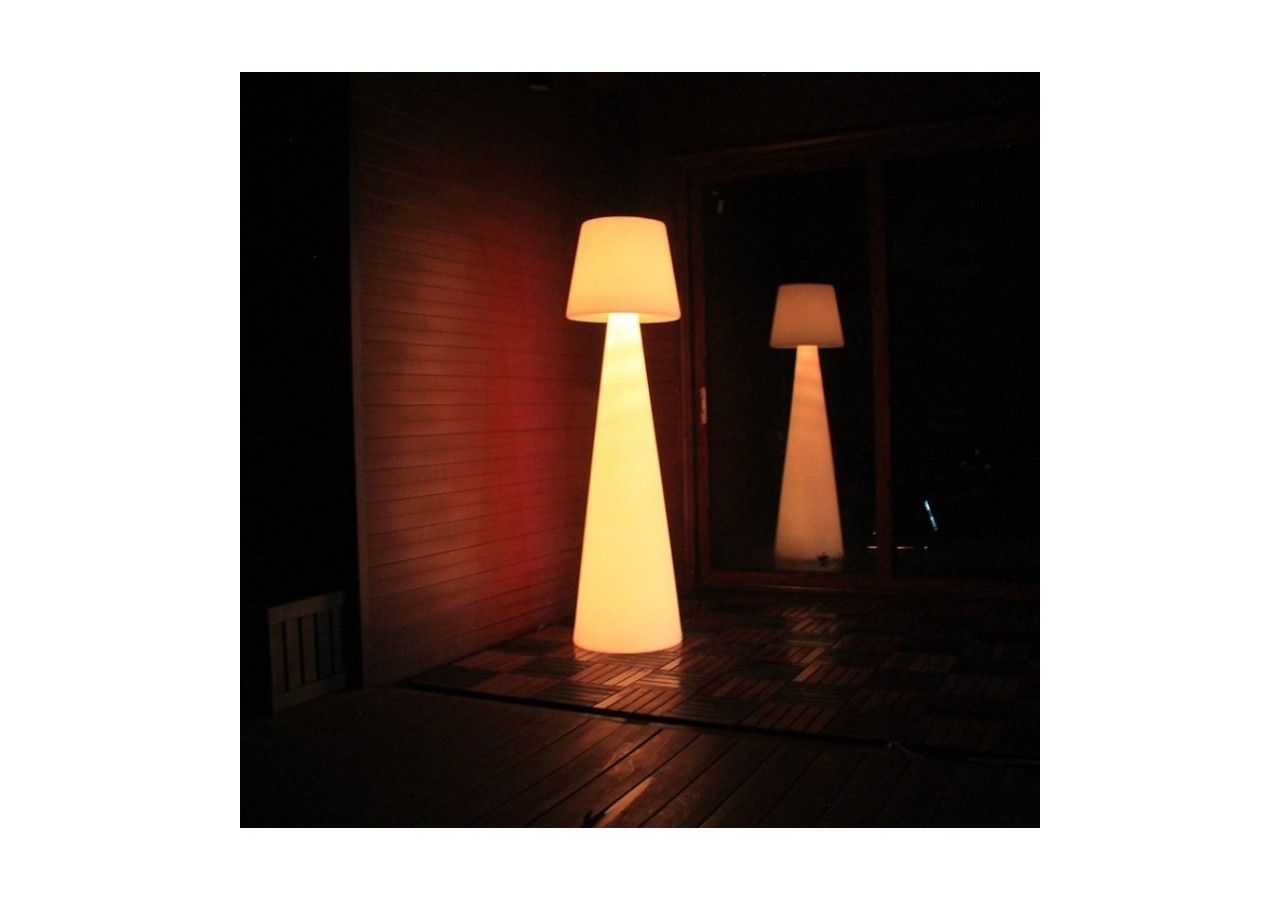 Lampadaire extérieur LED RGBW 15W rechargeable - MU5005 - Barcelona LED