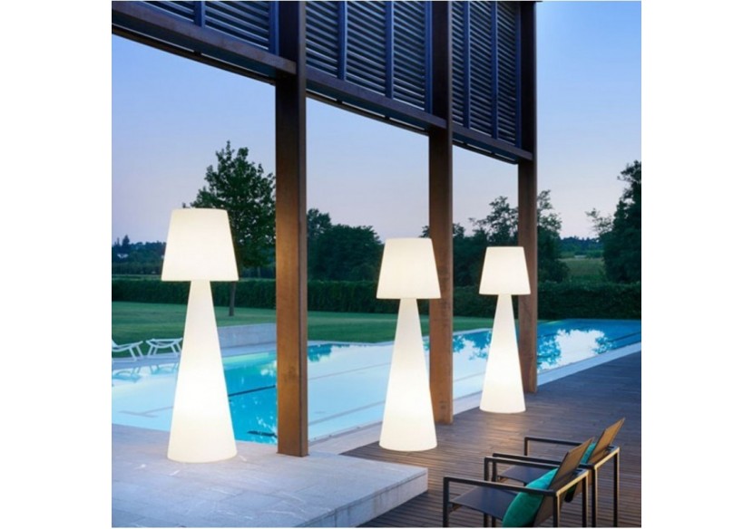 Lampadaire extérieur LED RGBW 15W rechargeable - MU5005 - Barcelona LED