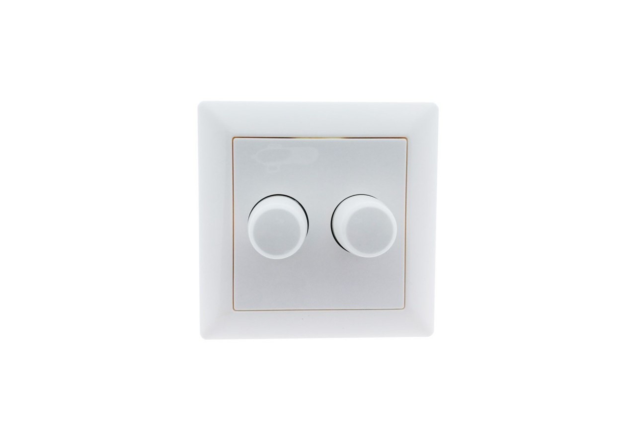 Interrupteur variateur 2 voies 100W - B700 - Barcelona LED