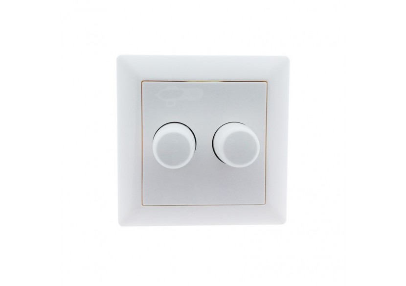 Interrupteur variateur 2 voies 100W - B700 - Barcelona LED