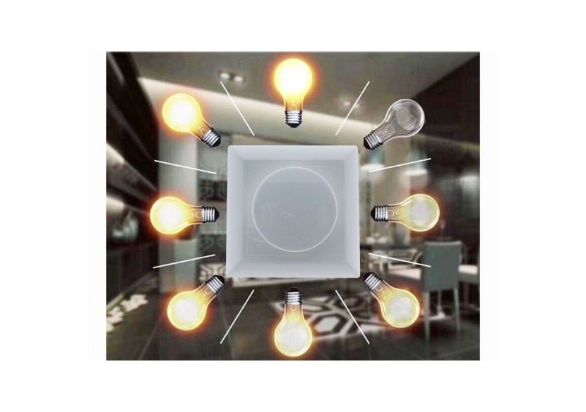 Interrupteur variateur 150W Fonction marche / arrêt - B704 - Barcelona LED