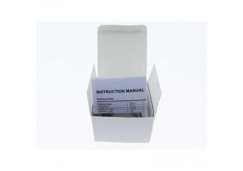 Interrupteur variateur 150W Fonction marche / arrêt - B704 - Barcelona LED