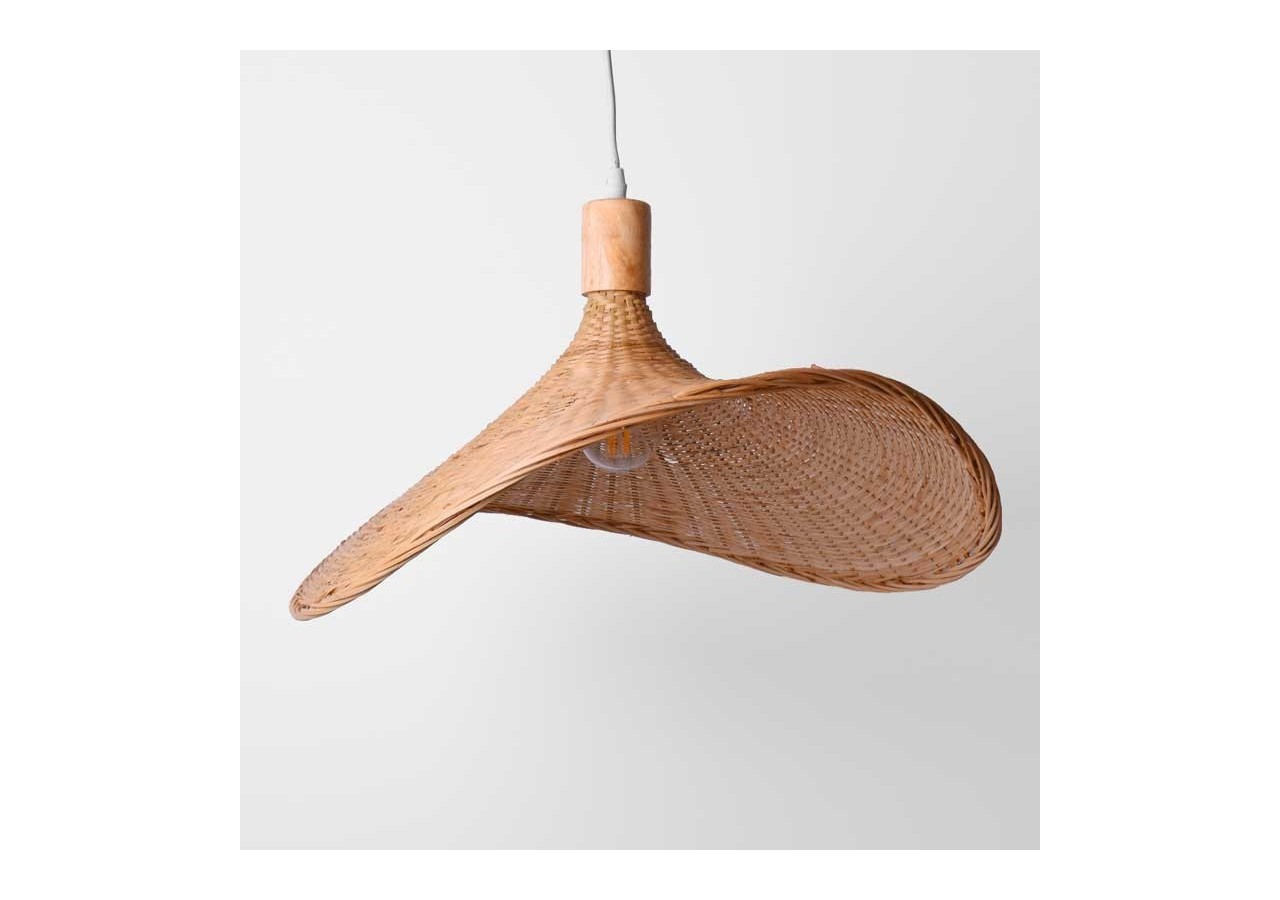 Suspension en osier "Bellas" - LM158 - Barcelona LED