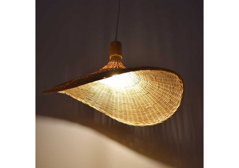 Suspension en osier "Bellas" - LM158 - Barcelona LED